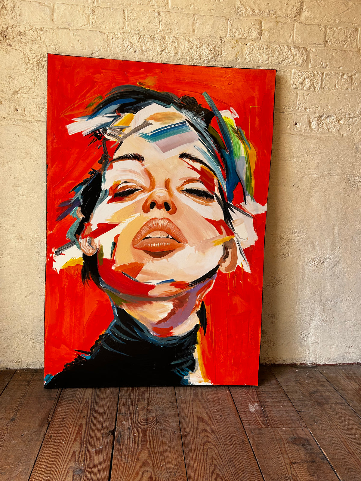 Clive Fredriksson – Original Contemporary Oil Portrait