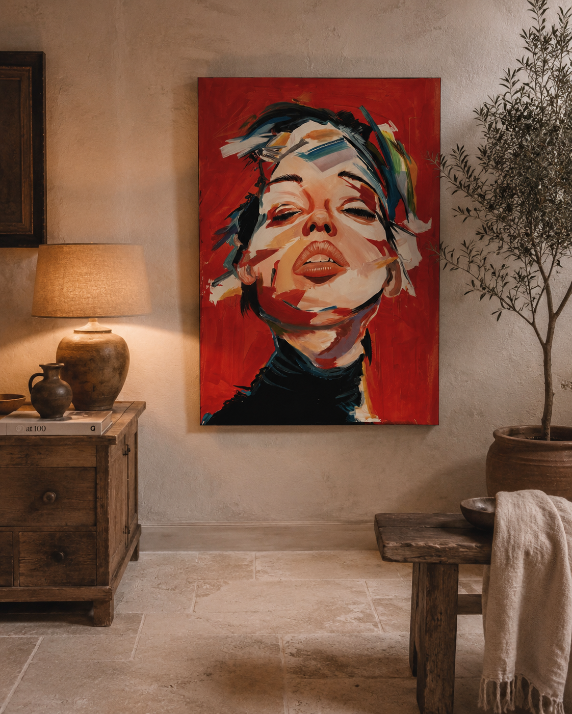 Clive Fredriksson – Original Contemporary Oil Portrait