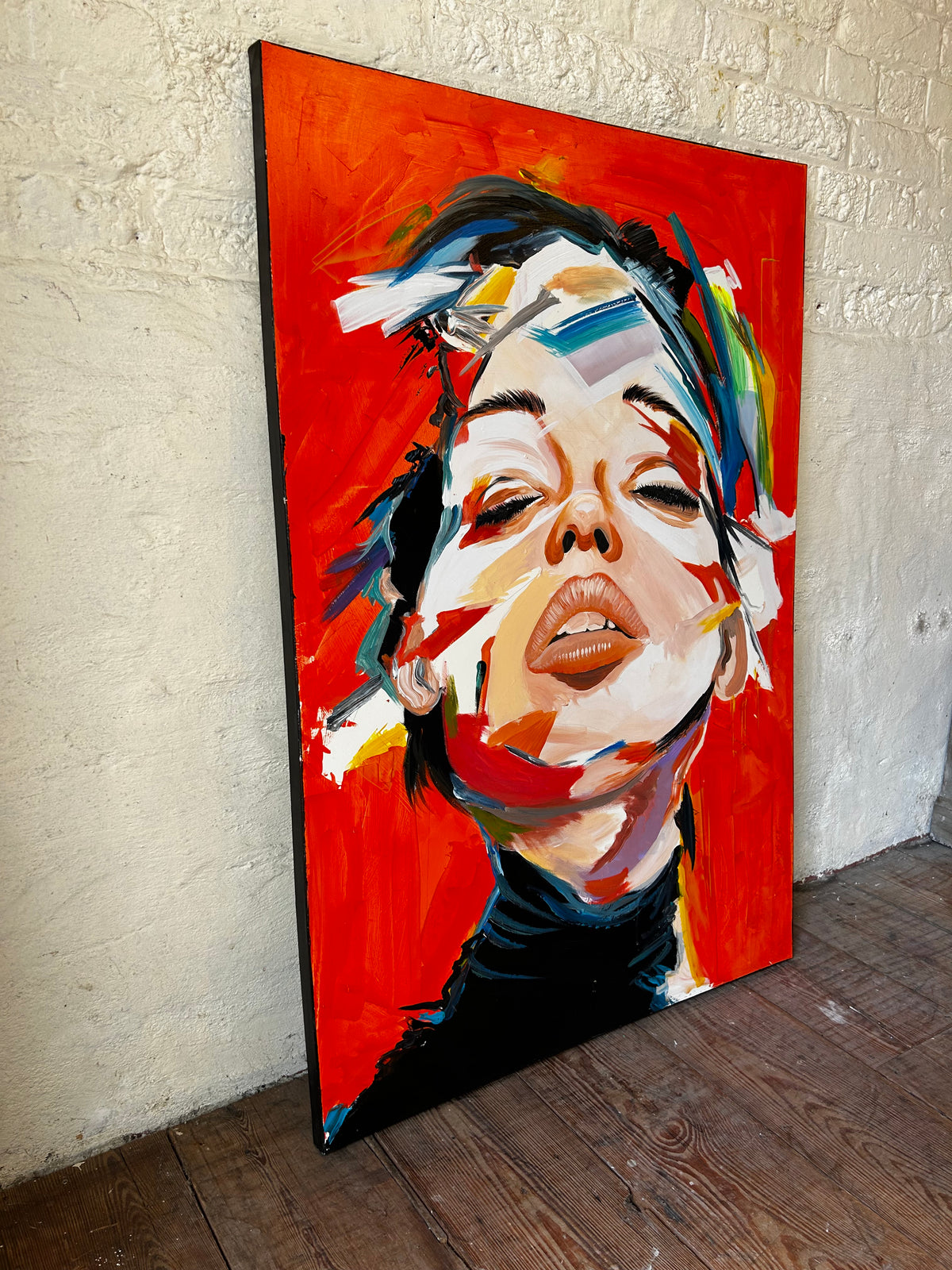 Clive Fredriksson – Original Contemporary Oil Portrait