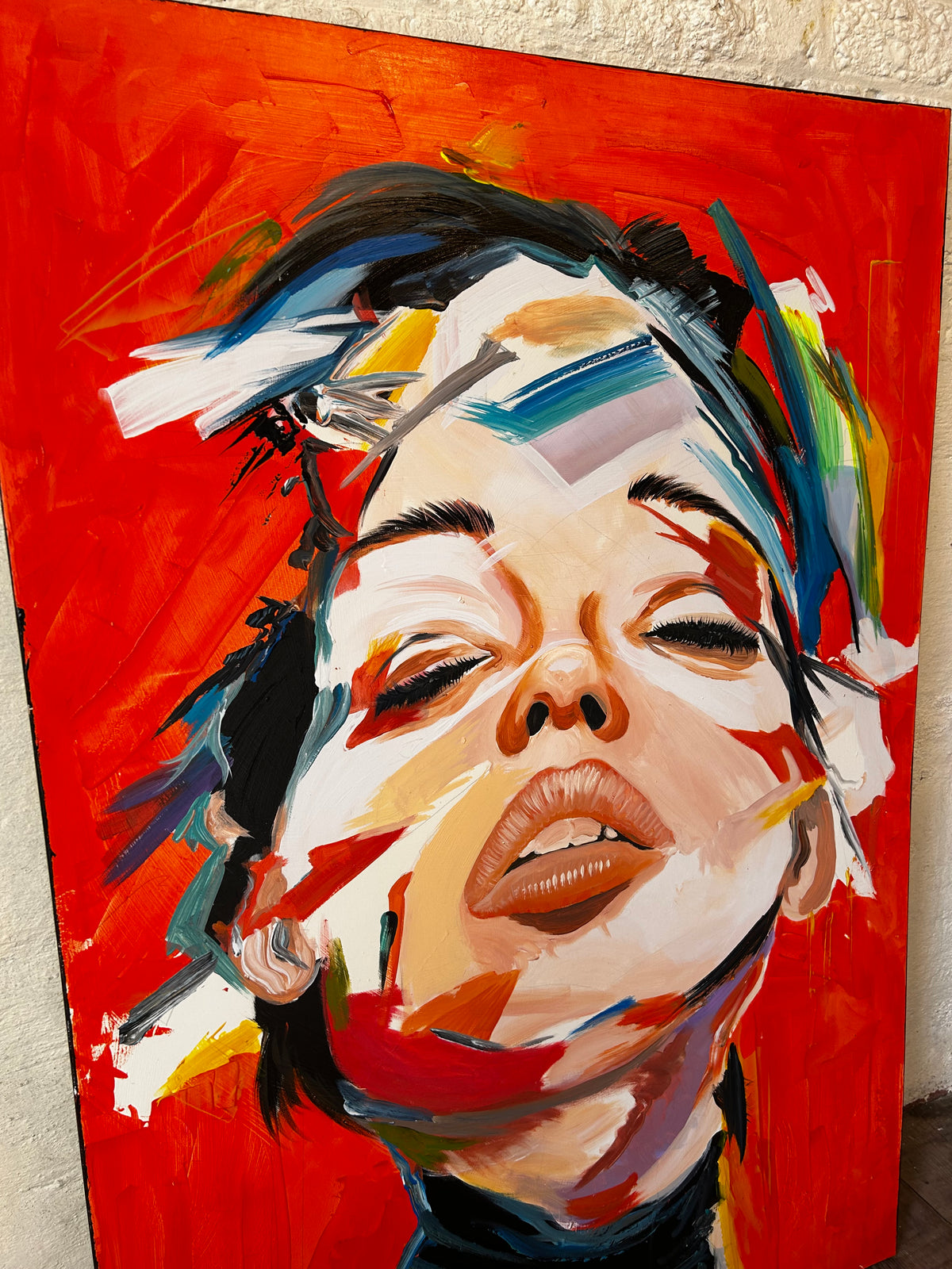 Clive Fredriksson – Original Contemporary Oil Portrait
